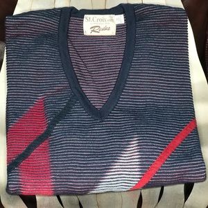 NWOT VINTAGE ST CROIX LUXURY MEN’S WEAR SWEATER XL